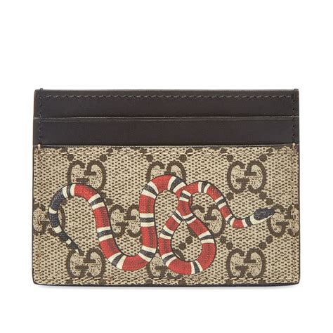 gucci snake wallet replica india|Gucci card wallet men's.